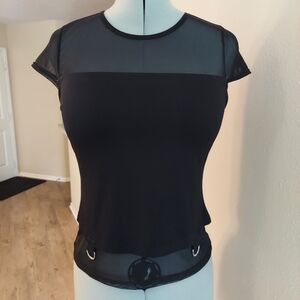 EUC Killstar Doom mesh top sz L